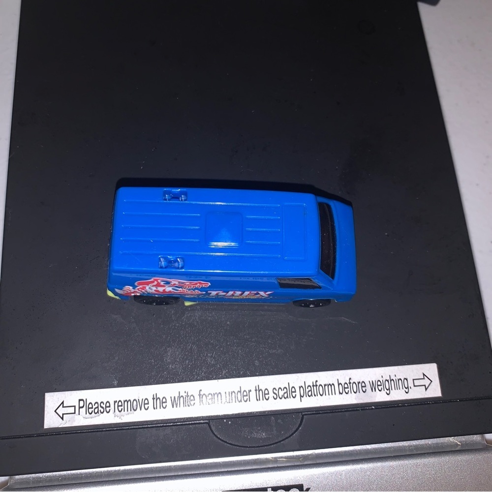 Hot Wheels 2020 Mattel Burger King T-Rex Dinosaur Blue Van Meal Toy Plastic - Picture 5 of 5